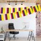 G128 Colombia Colombian Bunting Banner | Flag 8.2 x 5.5 Inch, Full String 33 Feet | Printed 150D Polyester, Decorations For Bar, School, Festival Events Celebration